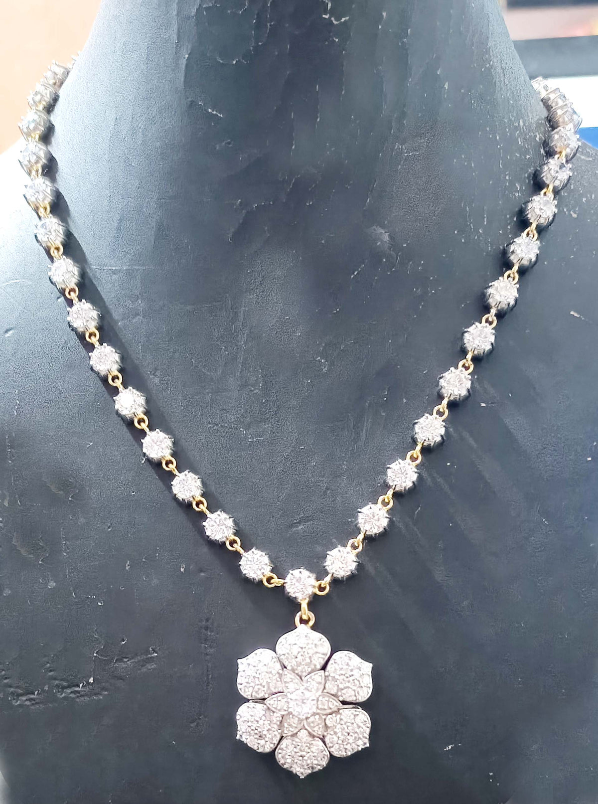 925 Sterling Silver Cubic Zircon Necklace for Women | Elegant Zircon Pendant Jewelry for Wedding, Party & Special Occasions