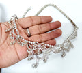 Elegant Zircon Necklace Jewelry For Wedding | Cubic Zircon 925 Sterling Silver Necklace for Women
